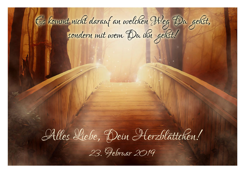 WANDBILD LIEBE ALLES LIEBE DEIN HERZBLLAETTCHEN